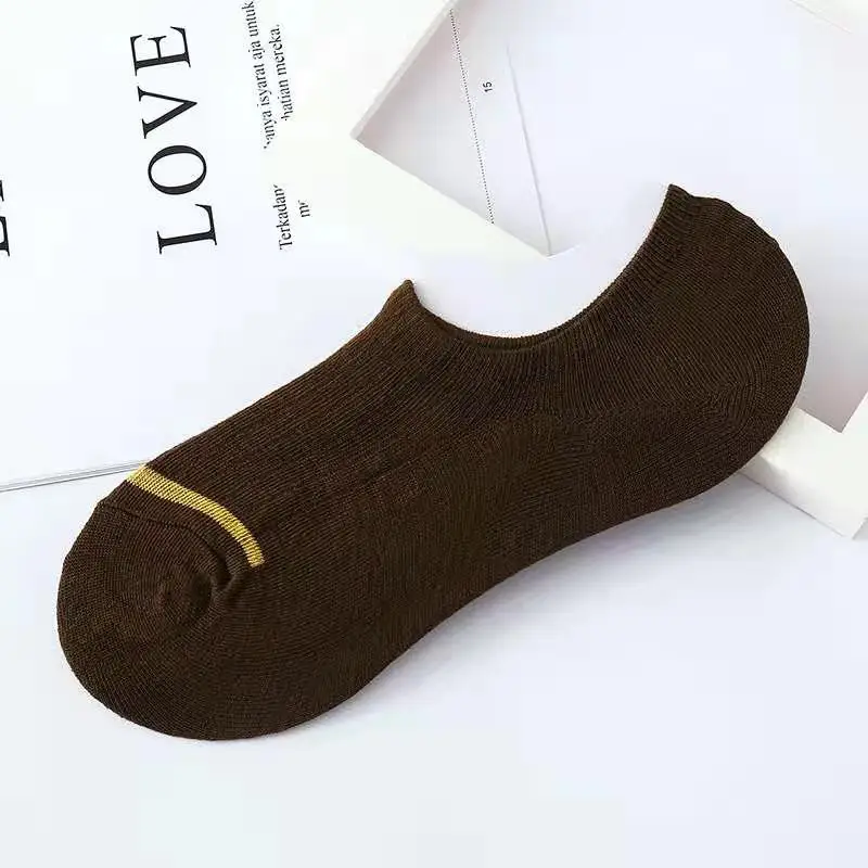 1 paar Top Verkauf Männer Sommer Boot Socken Erwachsene Neue Feste Bequeme Kurze Atmungsaktive Männliche Ankle Socken Casual Bunte Sport socke – Detail 8