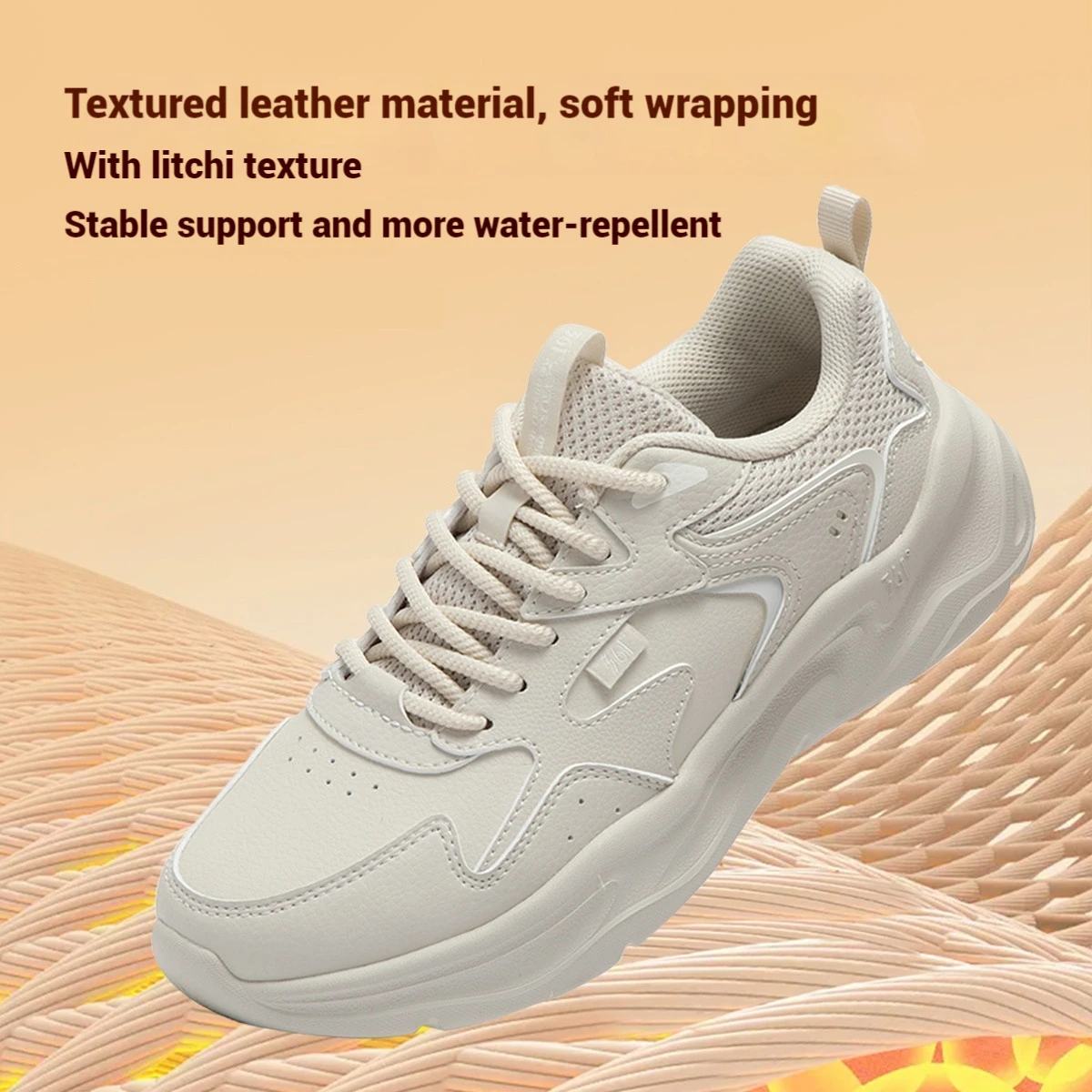 361 Degrees Croissant Women's Casual Shoes Retro Soft Lightweight Classic Winter Versatile Female Thick-soled Sneakers 682436718 4