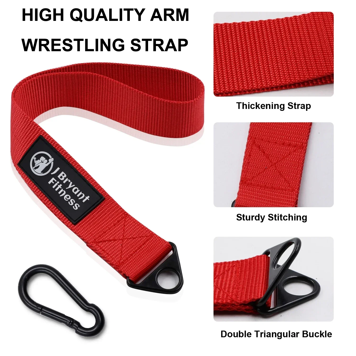 

Belt Wrestling Training Exerciser System Strengthener Pulley Home Finger Table Forearm Strap Workout Arm Cable