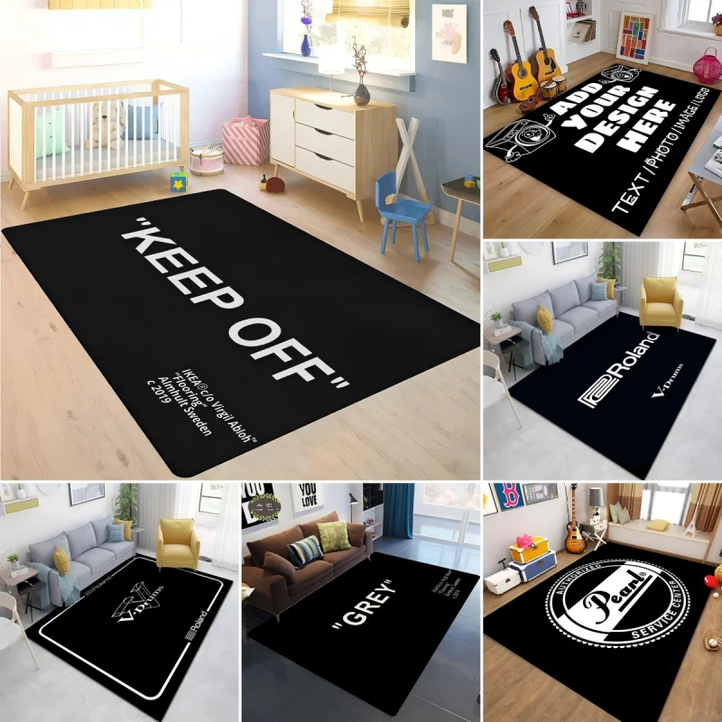 Music room drum carpet anti-slip sound insulation shock-absorbing mat home living room decoration mechanical washable area rug floor mat decorative carpet