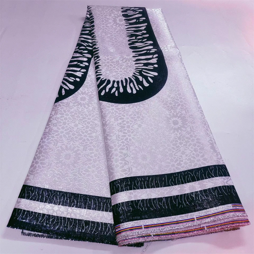 

Black And Red Jacquard Fabrics French Tulle Lace Organza Embroidery Brocade Lace Fabric For Party Dress 5 Yard