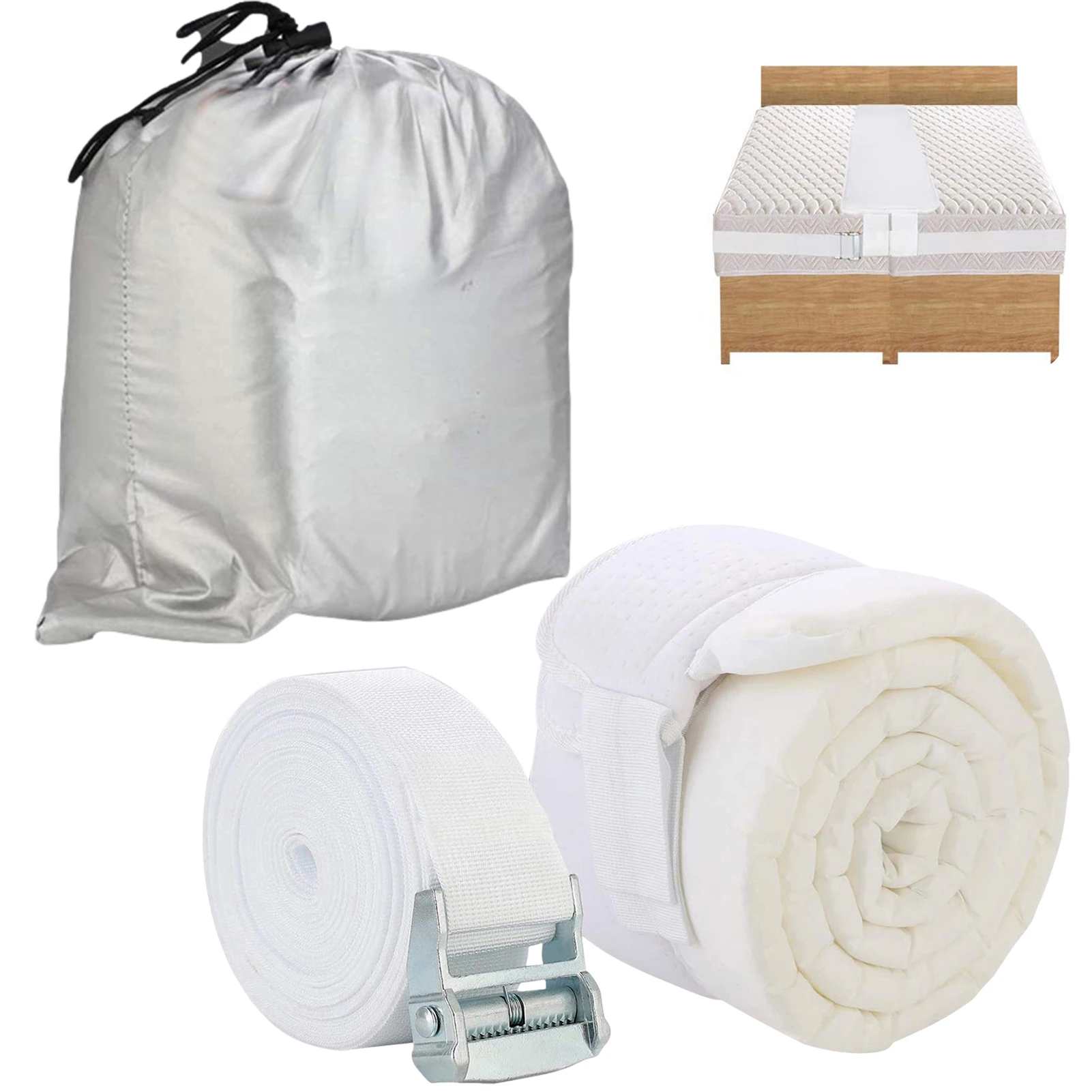 Bed bridge twin to king converter kit bed filler twin bed connector mattress connector