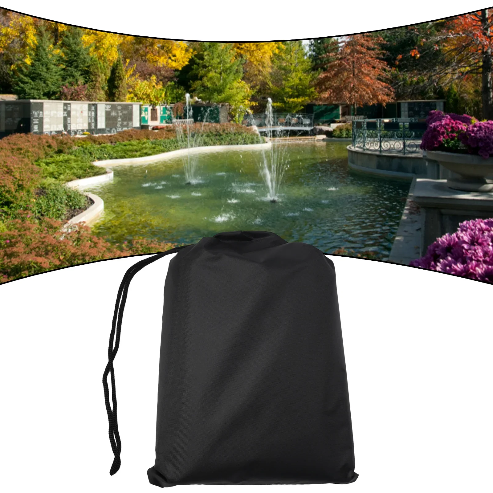 Premium Polyester D D Wind Proof Cover As Shown Convenient And Time Saving Silver Coating Wind Proof Cover