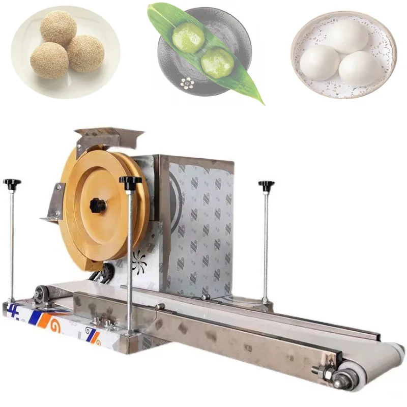 

PBOBP Commercial Dough Ball Cutter Round Dough Divider Rounder Roller Pizza Bread Steam Bun Dough Cutting Rolling Machine