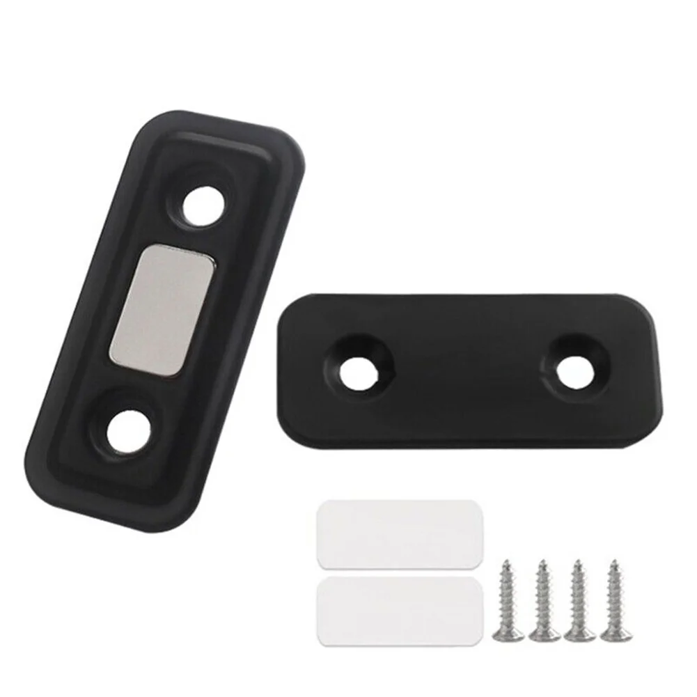 

Magnetic Cabinet Catches Door Closer With Screw Adhesive Invisible Door Stop Cupboard Furniture Drawer Catches Latch Hardware