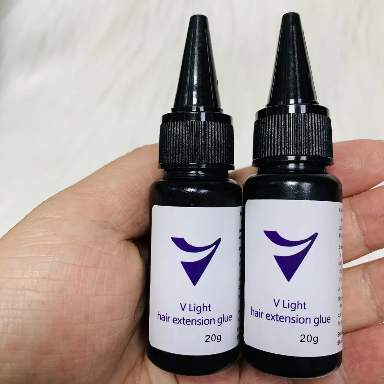 تقنية V-Light لتمديد الشعر شعر مستعار شفاف ، أداة...