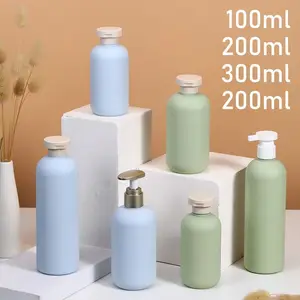 1Pcs Travel Accessory Lotion Bottle 200ml/300ml/500ml With White Pump Dispenser Bottles Shower Gel Body Wash Bathroom