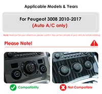 Autoradio Android 9.7 pouces pour Peugeot 3008 5008 2010-2017 autoradio GPS Carplay Android Auto multimédia lecteur Intelligent WIFI 3