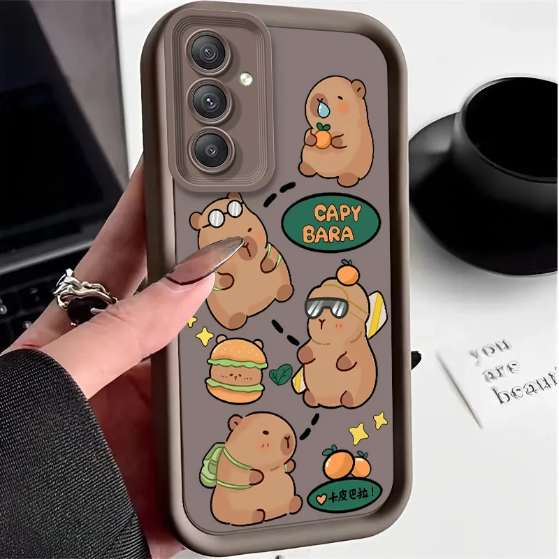 Capybara Soft Silicone Phone Case Cover
