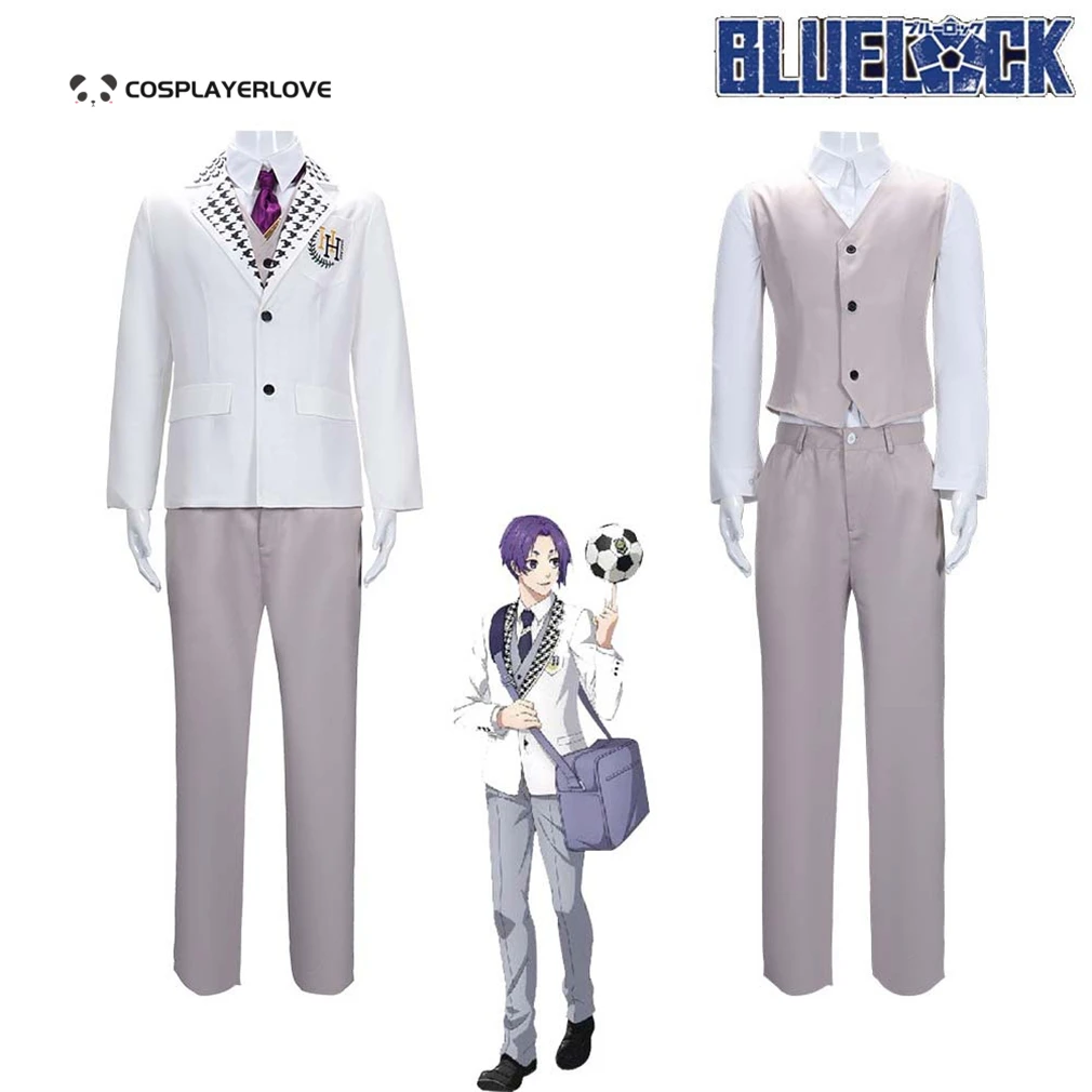 

BLUELOCK Reo Mikage Cosplay Costume Halloween Outfit