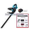 Brushless Hedge Trimmer Lithium Wireless Green Tea Leaf Pruning Saw Garden Trimmer  For Makita Battery 5