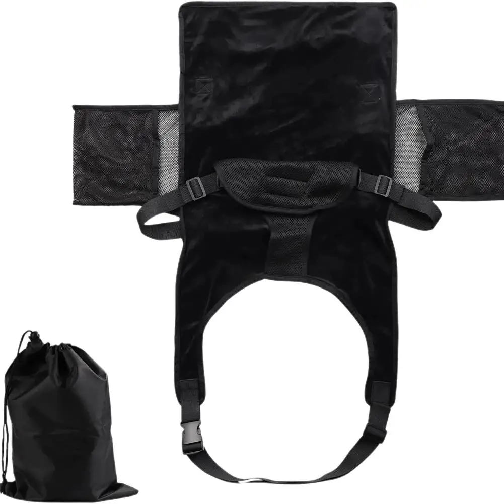 아기용 여행 비행기 침대, 페달 침대, 어린이 비행기 좌석 확장기, 사이드 포켓 포함, 휴대용 발 받침대, 해먹형 자동차 수면 침대