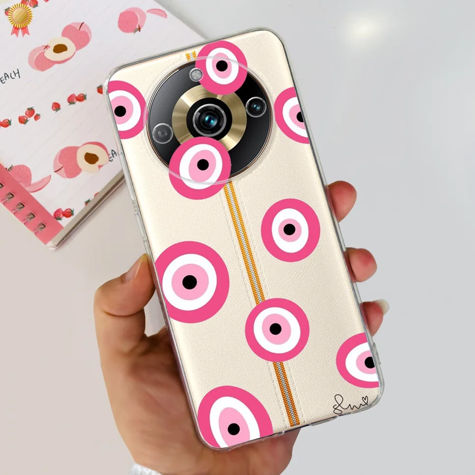 Clear Cute Cartoon Cat Soft Silicone TPU Back Cover