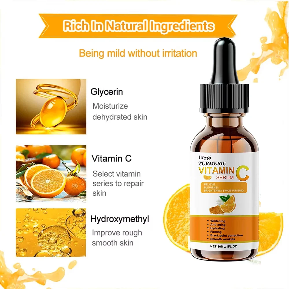 Hyaluronic Acid Moisturizing Face Cream Eliminate Blemishes Skin Care Essence Vitamin C 30ml For Face Cream