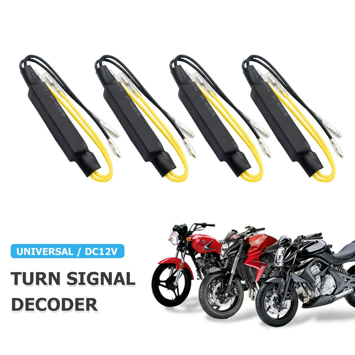 1/2/3/4 PCS Indicator Load Resistor 12V 21W Solve Blinker Error 26 Ohm LED Turn Signal lights Fault Decoder Motorcycle Flasher motorcycle light,motorcycle led lights,motorcycle turn signal lights,motorcycle turn signal