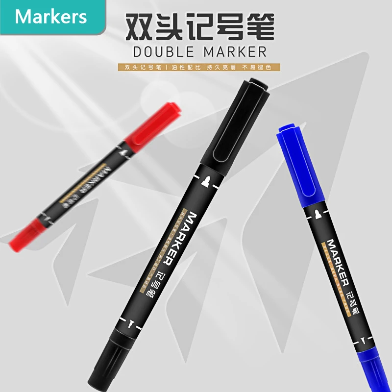 Рисунок 2 - двусторонние черные маркеры для рисования