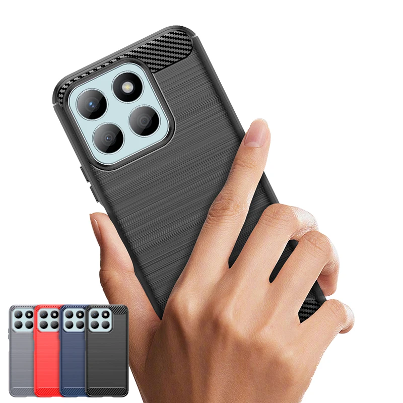 Per Honor X8B Custodia Honor X8B X7B X9B Cover Custodie In Tpu Spazzolato Di Lusso Cover Posteriore Protettiva In Silicone Antiurto Honor X8B