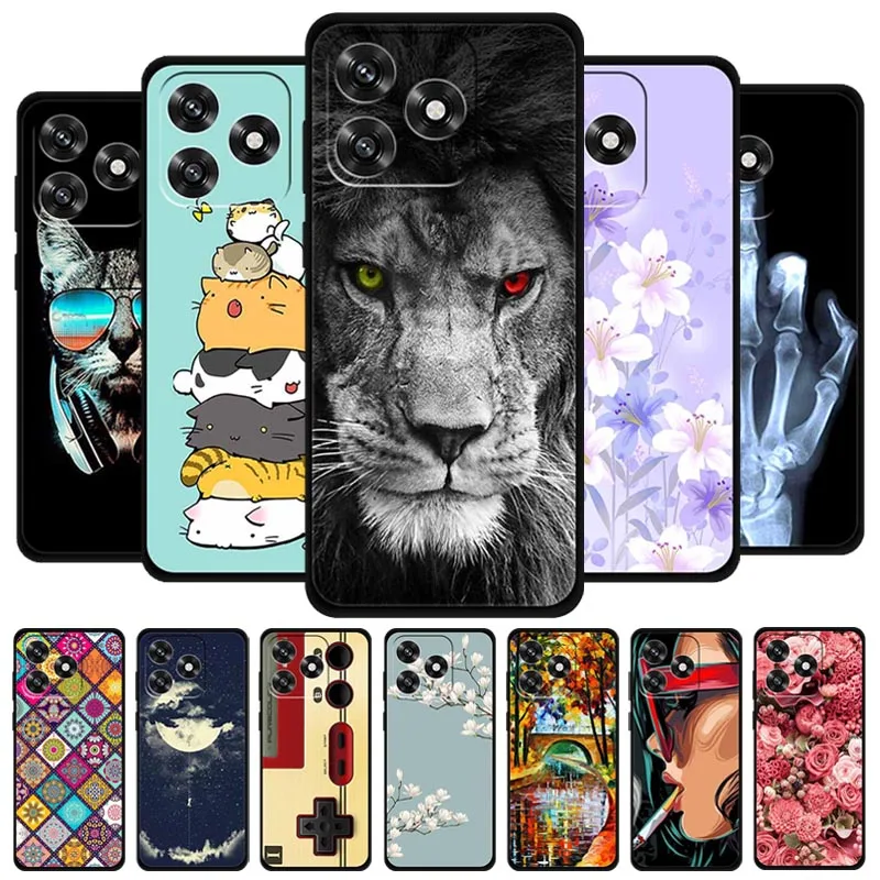 Luxury Soft Silicone Shockproof Protective Phone Case, 6.74