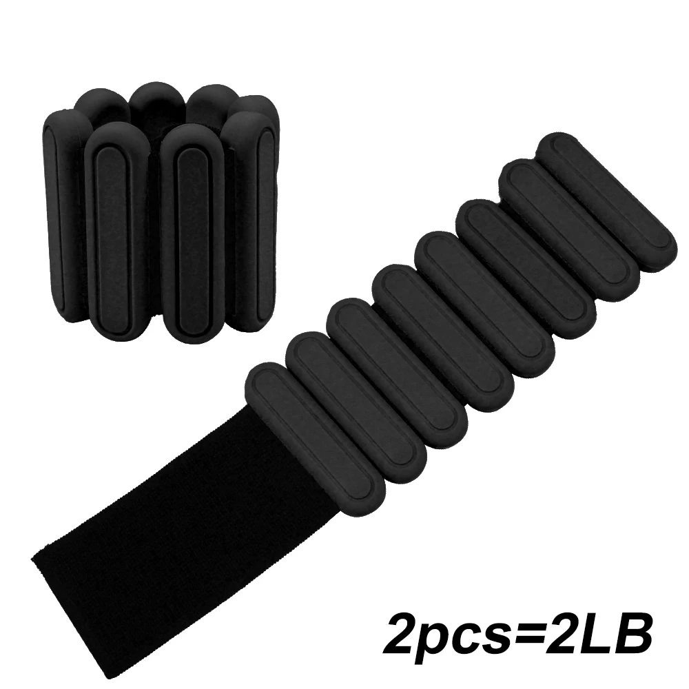 Pesi Per Polso E Caviglia Regolabili - 1 Kg Coppia Per Fitness - Foto 5