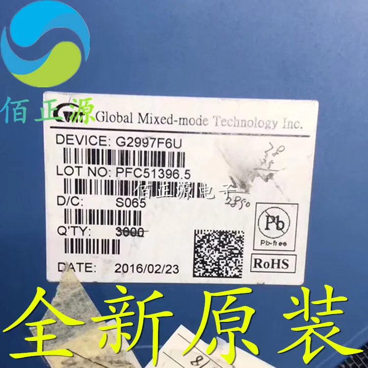 

10pcs orginal new G2997F6U G2997 SMD MSOP10 voltage regulator chip