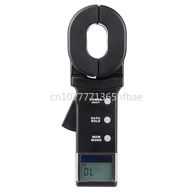 

On Ground Earth Resistance Tester Meter Clamp Meter Lightning Protection Grounding Measure 0 to 200 Ohm ETCR2000A Digital Clamp