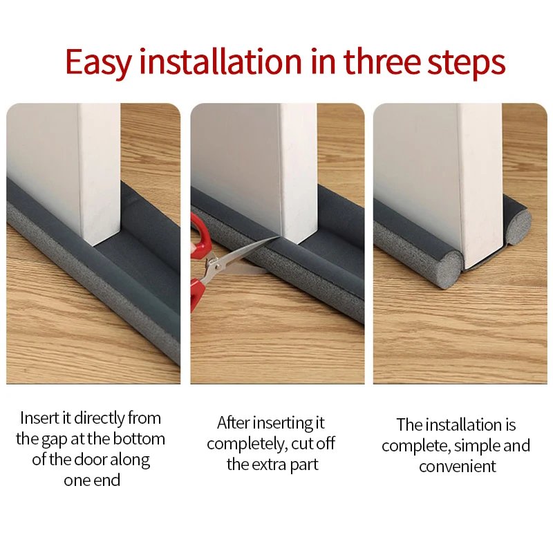 Windproof and Waterproof Door Bottom Insulating Seal Strip