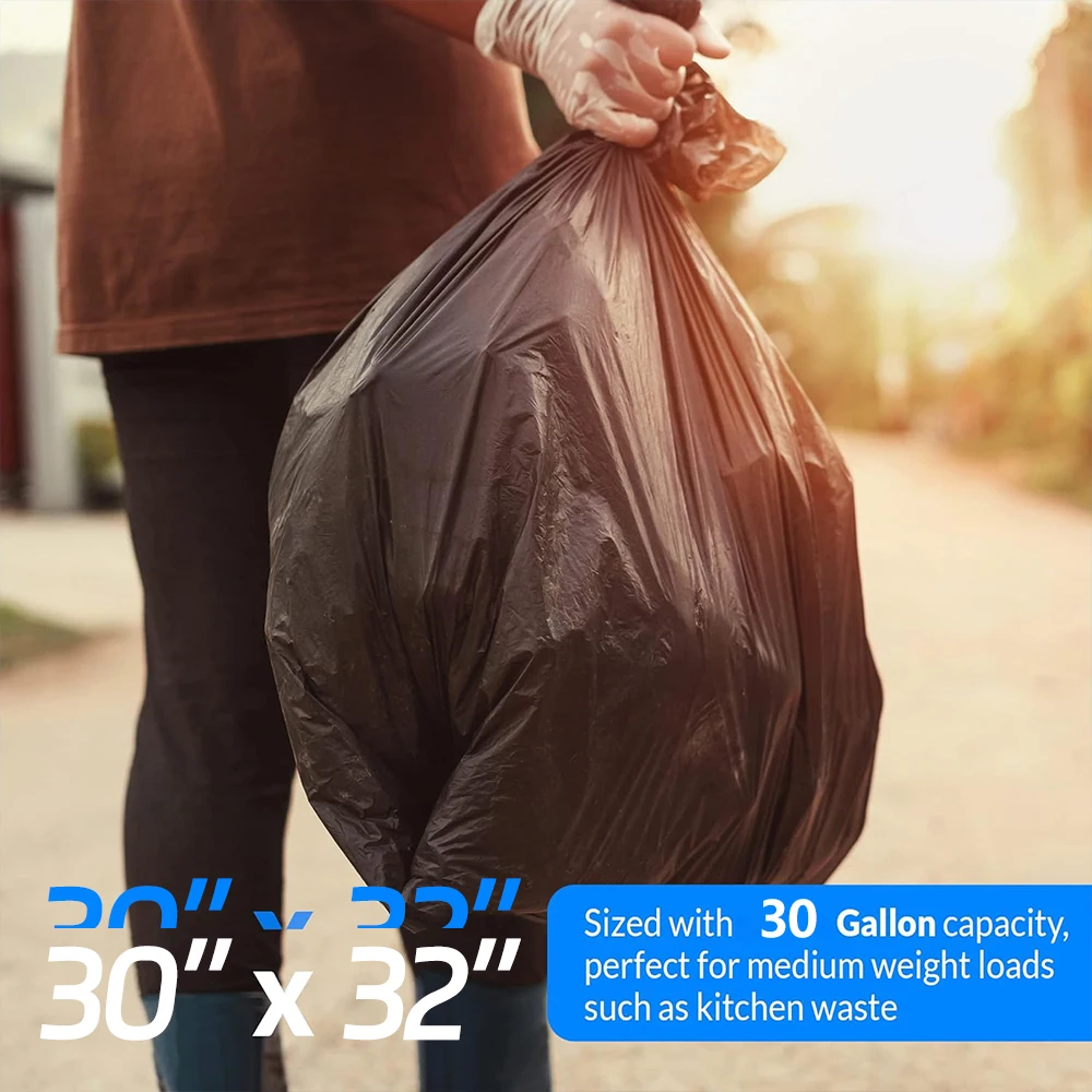 Trash Bags Disposable Trash Bags Garbage Bags Xtratuff Trash Bags 30 Gallon Large Trash Bag Heavy Duty 45 Count