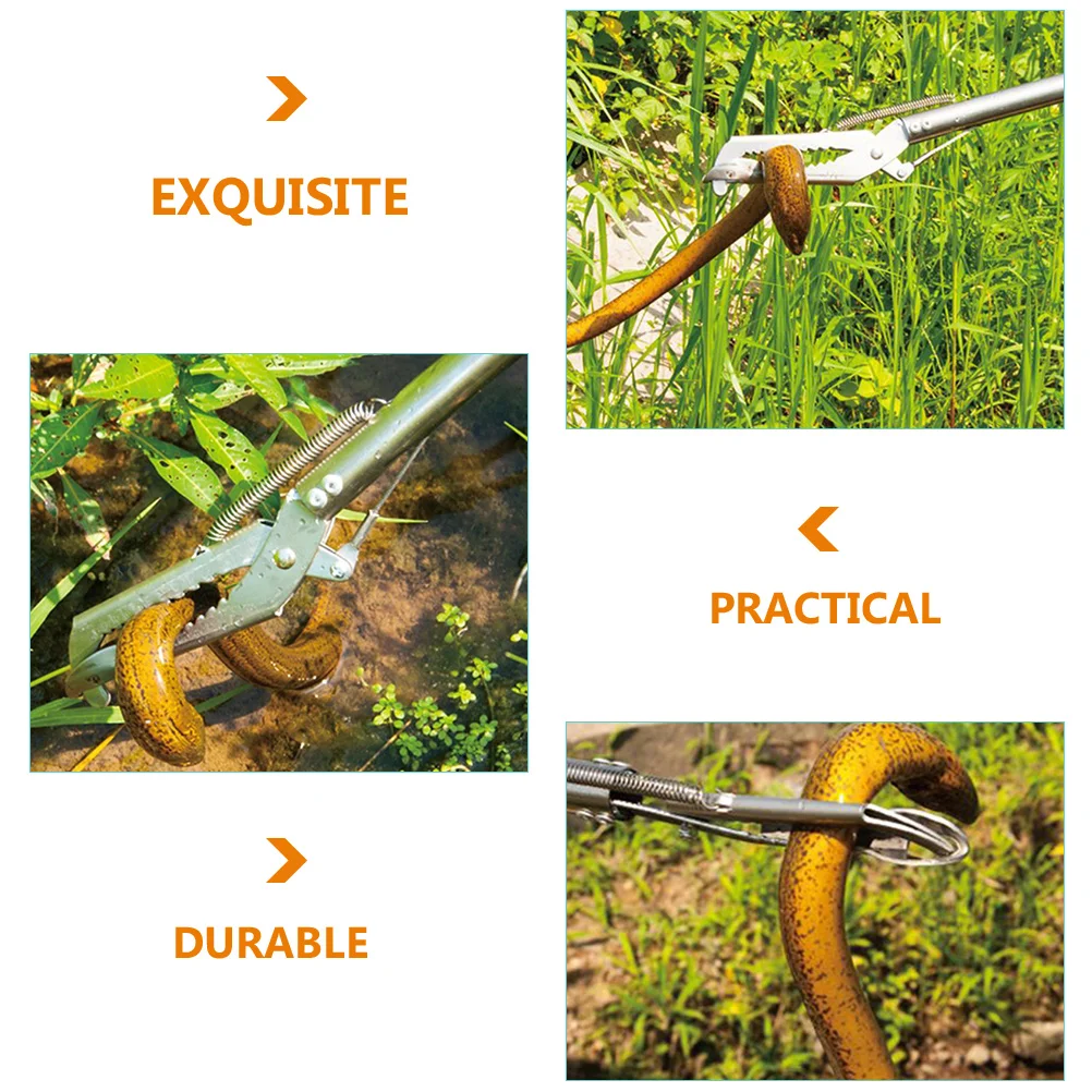 Stainless Steel Thickened Non Slip Clamp Eel Crab Tong Scissor Clip Kitchen Utensils Dining Tools Bar Accessories Outdoor
