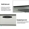 Freestanding Four Hot Plate Electric Range With Oven 5