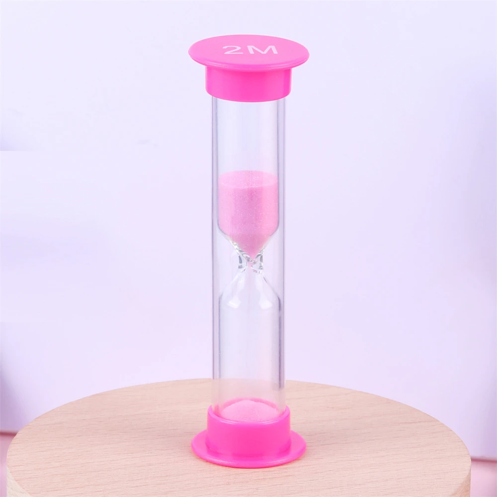 Sand Timer Liquid Hourglass Timer Colored Hourglass 30s/1min/2min/3min/5min/ 10 minutes Colored Plastic Small Hourglass Student Gift Decoration Ornament Hourglass Timer Set