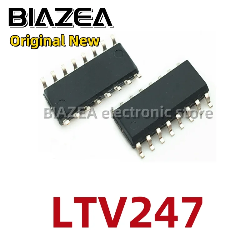 

Четырехсторонний транзистор LTV247 SOP16, 1 шт.
