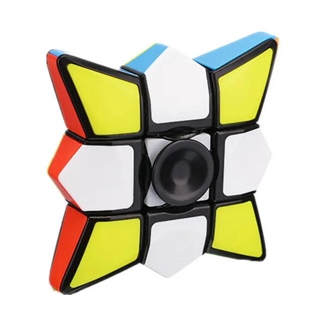 Fanxin 133 Magic Cube Fingertips 1x3x3 Gyroscope Rotating Magic Cube Puzzle Cubo Magico Leisure Decompression Toys Game Gifts 1