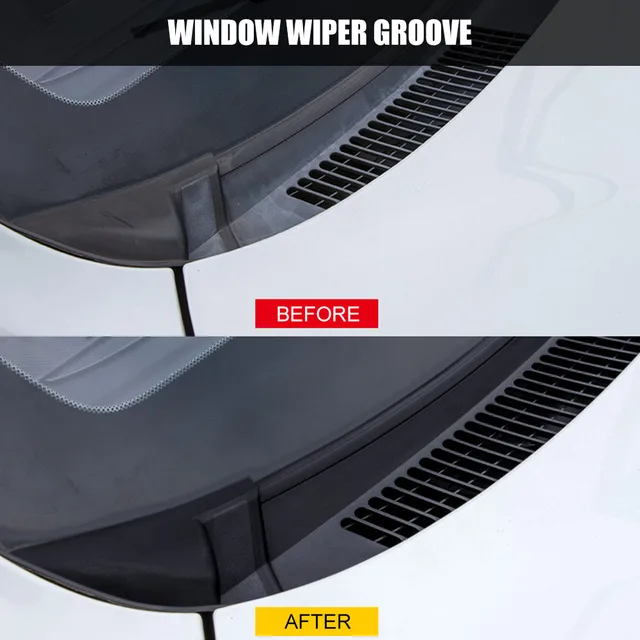 Pomurom Restauratore Plastica Auto - 30ml, Rivestimento Protettivo, Rimuove Macchie, Con Spugna