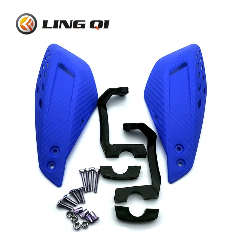 

Carbon Fiber Patterned Hand Guards Protectors Suitable for Universal Motorcycles . Modified Steering Handlebar Cover of Bike
