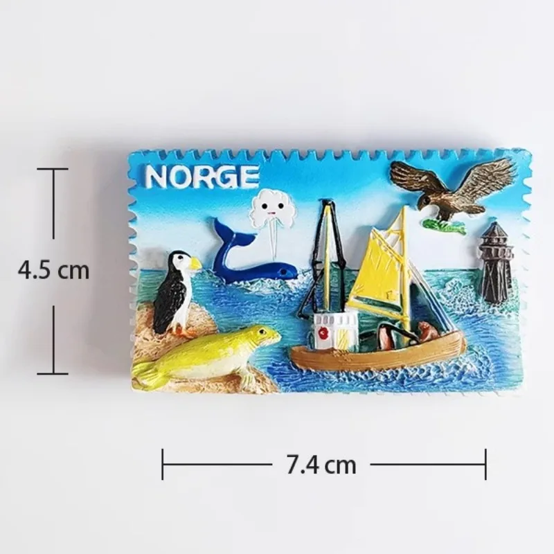 Norwegen Lofoten Kühlschrankmagnet Mit Flaschenöffner – Reisemorist, Edelstahl, 5,8 Cm, Starke Haftung