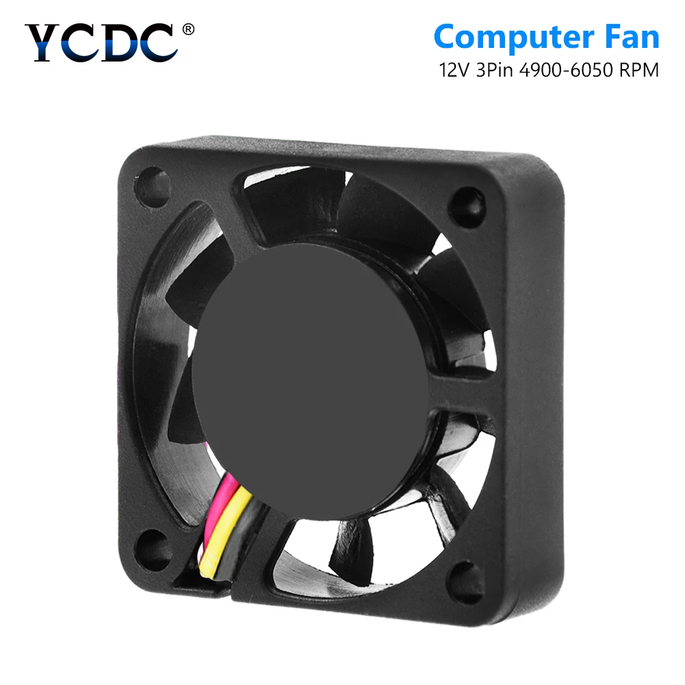 Video Chip Cooler Fan Heatsink Exhaust Blower 40mm 2pin/3pin Desktop CPU 4010 DC 12V Efficient heat dissipation low noise cooling fan gaming cooling fan industrial cooling fan