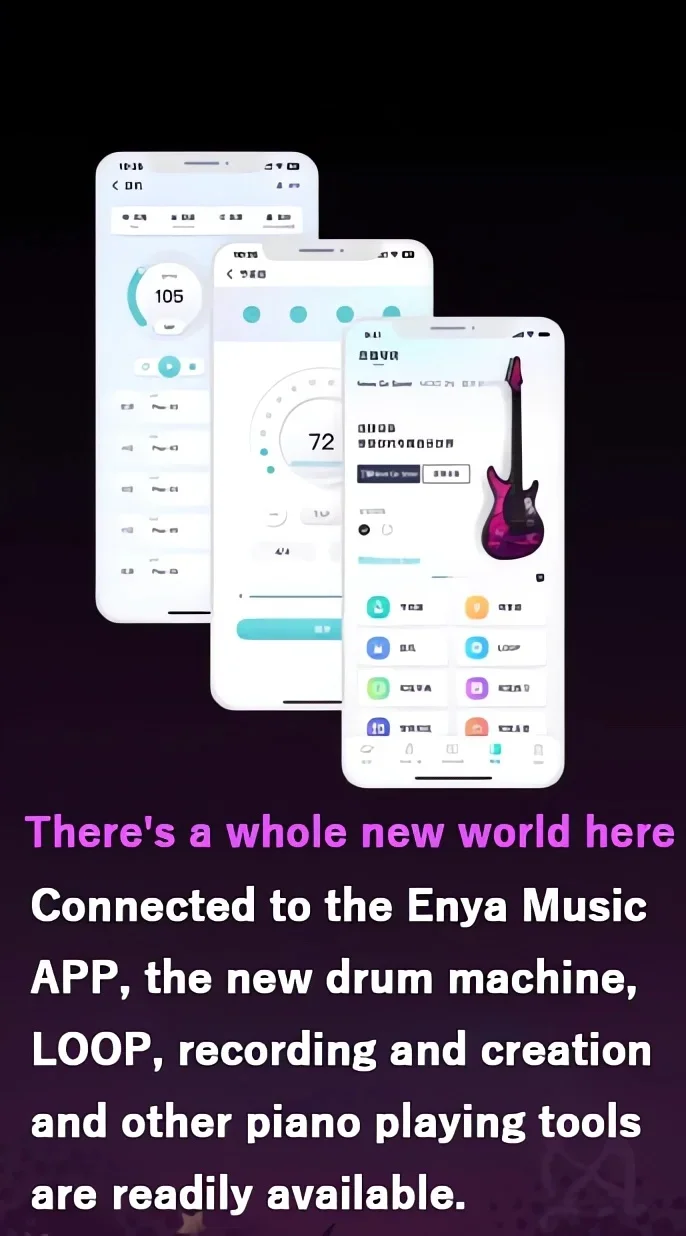 ENYA INSPIRE Smart Electric Guitar With Bag Accessories