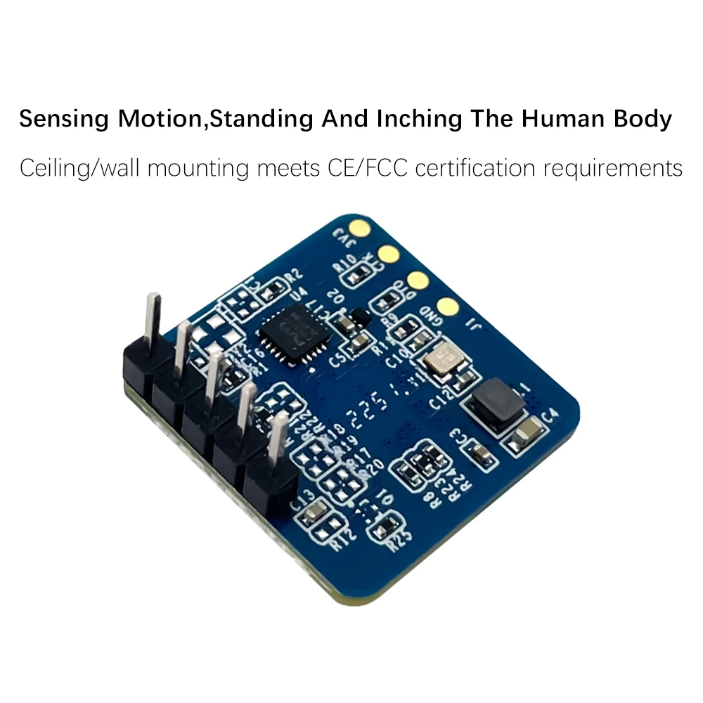 Hi-Link 24G millimeter wave radar LD2420 human presence sensing module micro motion intelligent sensor