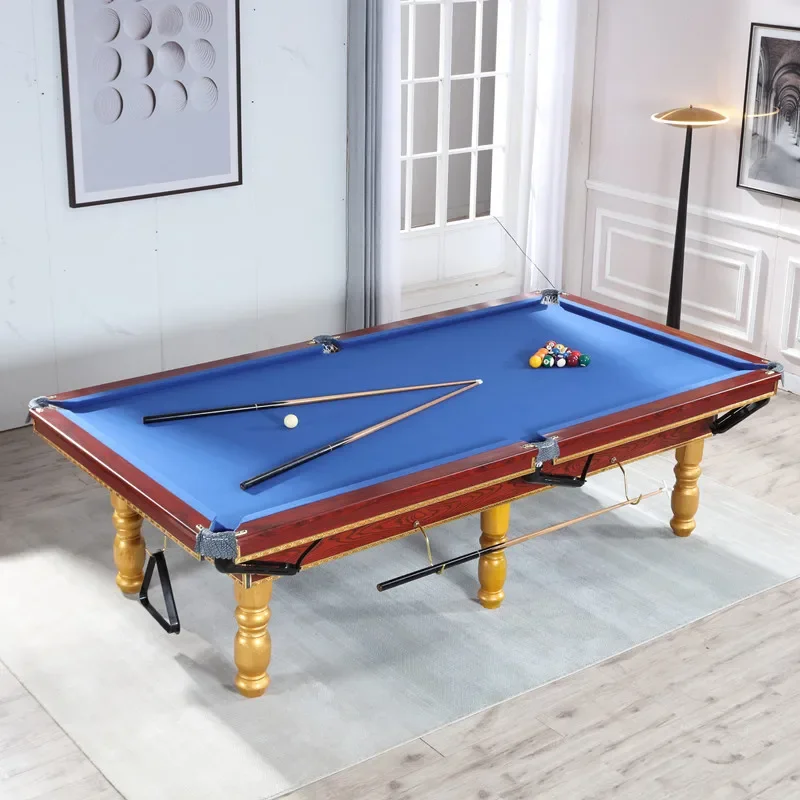 

Billiard table standard adult three-in-one marble billiard table home American black eight commercial Guangdong ball case