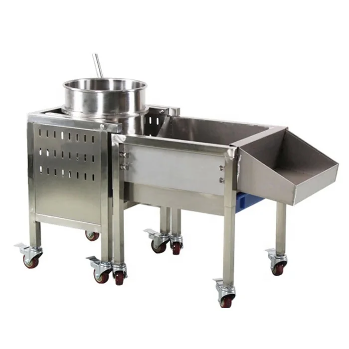 Stainless Steel Industrial Hot Air Popcorn Machine