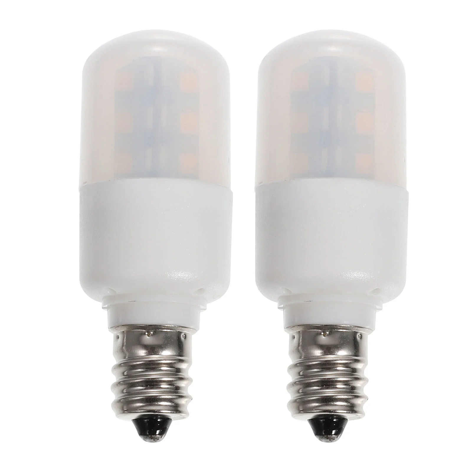 

2 Pcs E12 Refrigerator Light Bulb Range Hood Fridge Freezer Hidrolavadoras Electricas