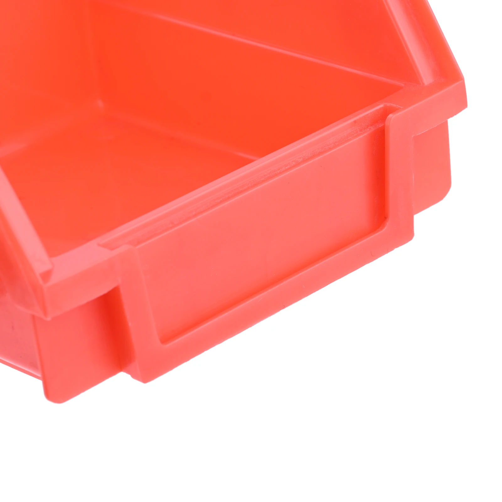 Hanging storage bins on pegboard