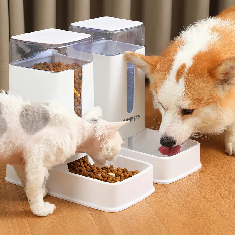 

Dog Automatic Pet Feeder, Cat Water Dispenser, Dog Bowl, Cat Basin, Water Feeding Bowl, Cat Bowl Combination Product