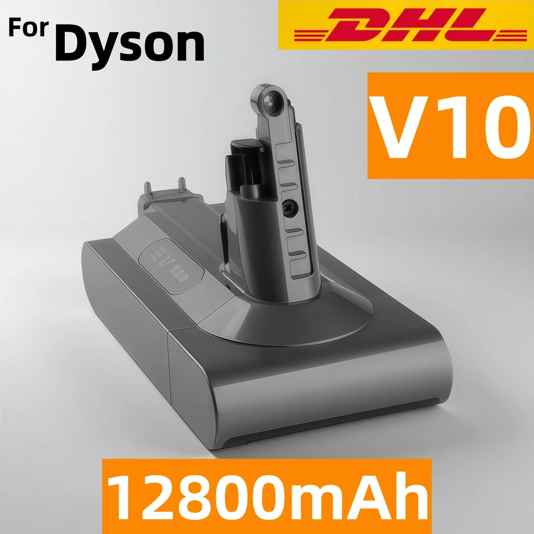 Battery For Dyson V10 12800mAh 25.2V For Dyson SV12 Battery Absolute Animal Li-ion Vacuum Cleaner Rechargeable BATTERY SV12