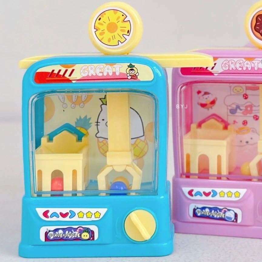 Міні-машина з кігтями з кульками Настільна аркадна іграшка, веселий захоплювач призів для дітей і дорослих