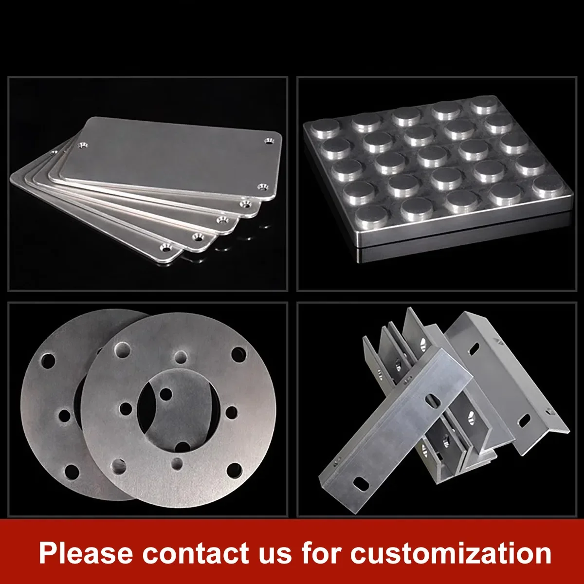 Pure Aluminum Metal Sheet - Versatile DIY Frame Plate, Multiple Thickness Options