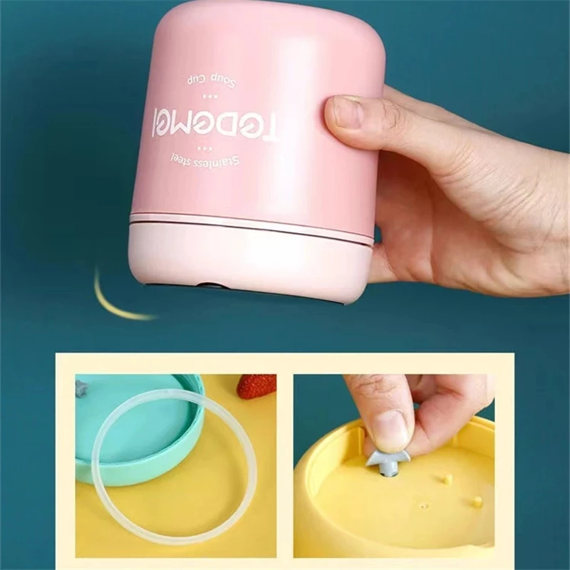 1Pcs Portable Vacuum Thermal Soup Cup Reusable Food Warmer Lunch Box Lunch  Bag Thermos Containers – the best products in the Joom Geek online store