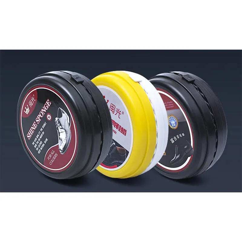Double Sided Leather Shoes Brush Shoe Polish Brush Colorless Shoe Wax