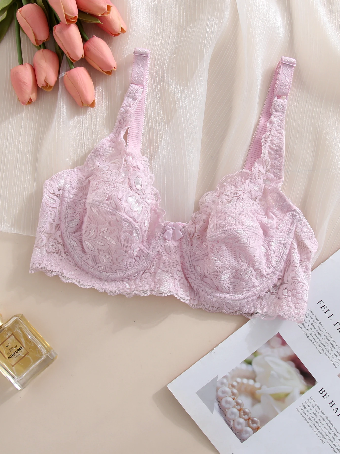 Pink Hollow Out