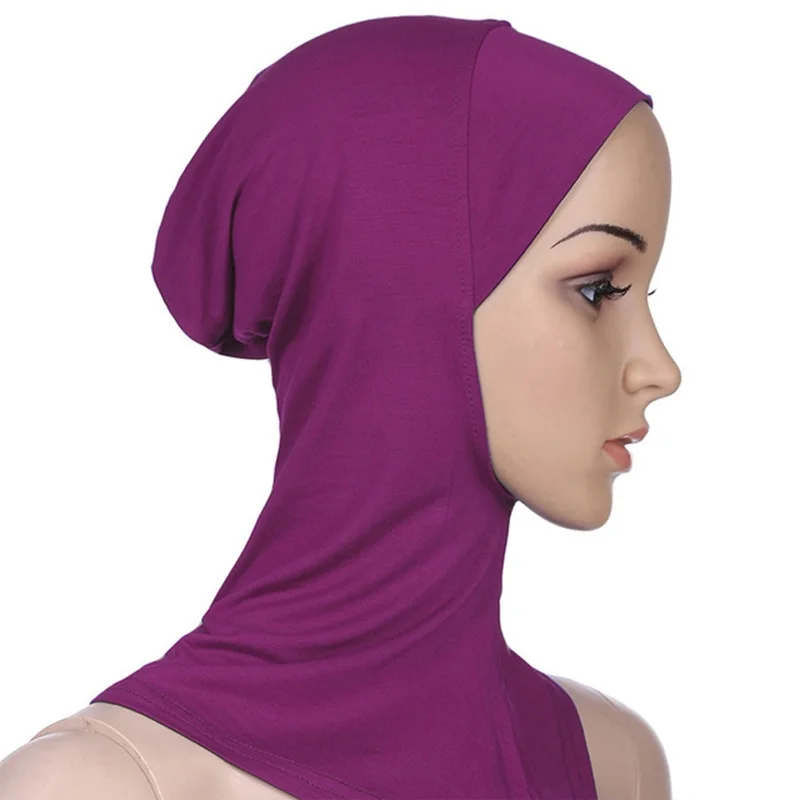 Muslim Underscarf Ladies Veil Hijab Bonnet Muslim Female Scarf Turbans Head For Women Hijabs Caps Hat Islamic Turban Wholesale